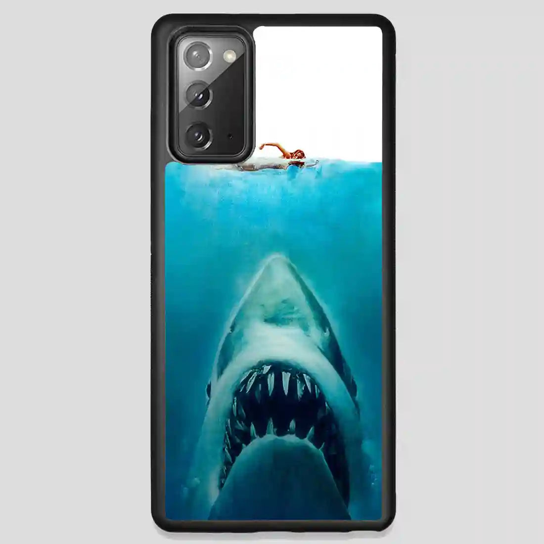 Big White Shark Swim In Sea Samsung Galaxy Note 20 Case