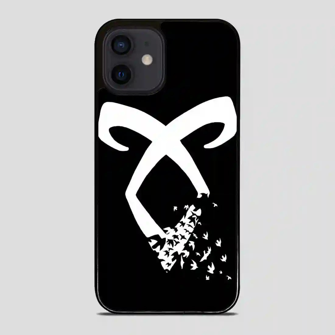 Black And White The Mortal Instruments iPhone 12 Mini Case