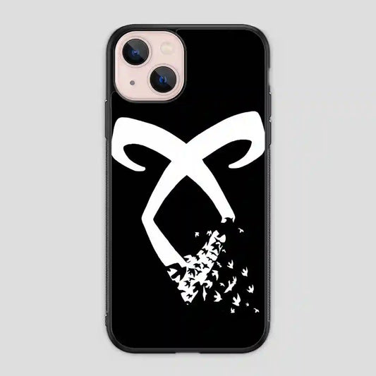 Black And White The Mortal Instruments iPhone 13 Mini Case