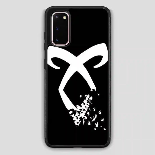 Black And White The Mortal Instruments Samsung Galaxy S20 Case