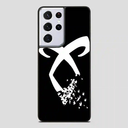 Black And White The Mortal Instruments Samsung Galaxy S21 Ultra Case