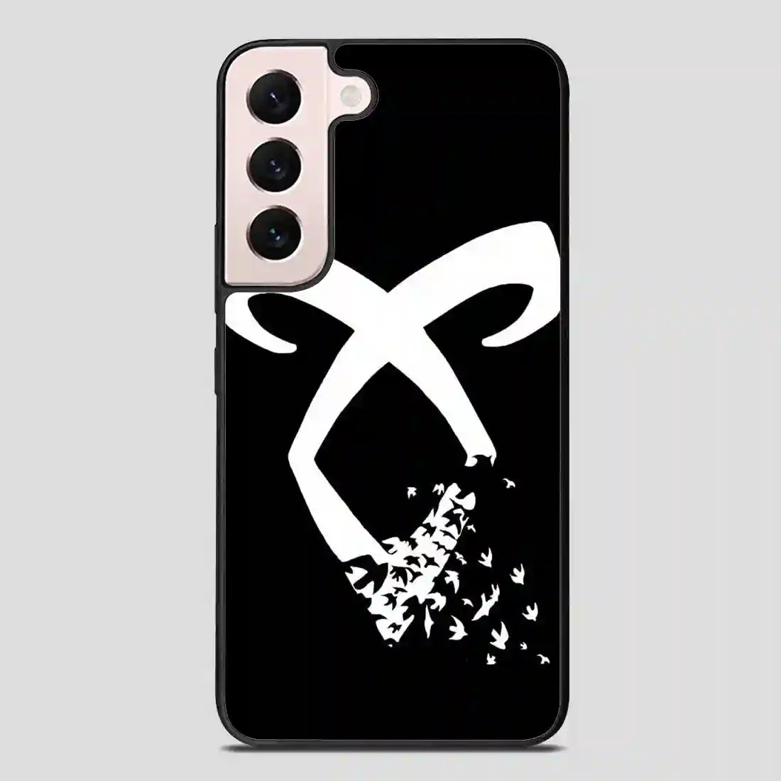 Black And White The Mortal Instruments Samsung Galaxy S22 FE Case