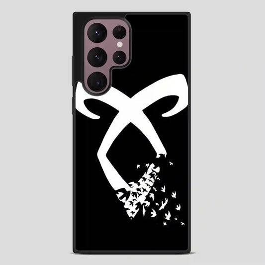 Black And White The Mortal Instruments Samsung Galaxy S22 Ultra Case