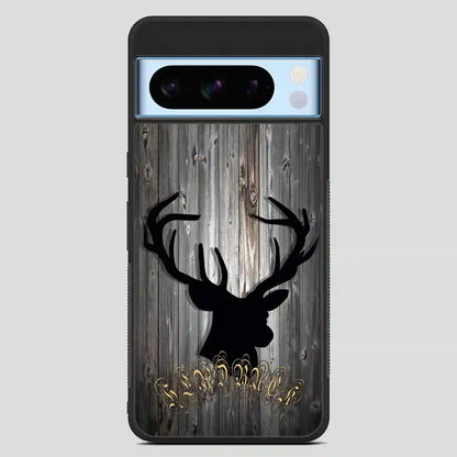 Black Head Buck Google Pixel 8 Pro Case