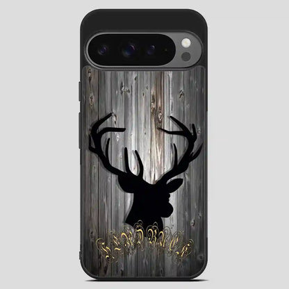 Black Head Buck Google Pixel 9 Pro XL Case