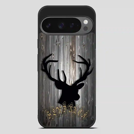 Black Head Buck Google Pixel 9 Pro Case