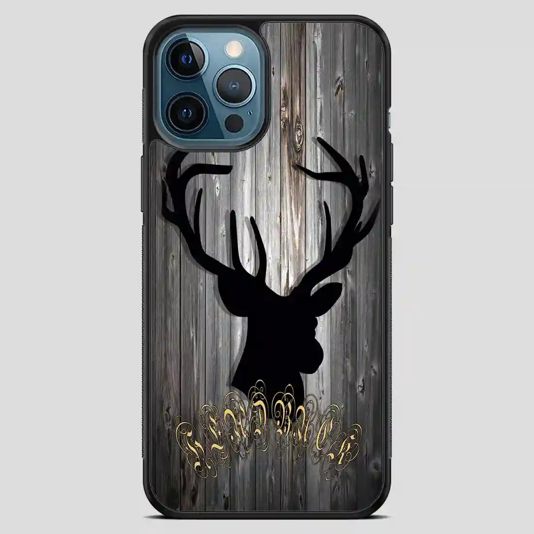 Black Head Buck iPhone 12 Pro Max Case