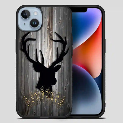 Black Head Buck iPhone 14 Plus Case