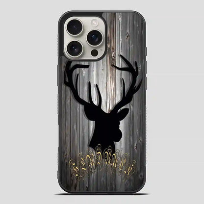 Black Head Buck iPhone 16 Pro Max Case