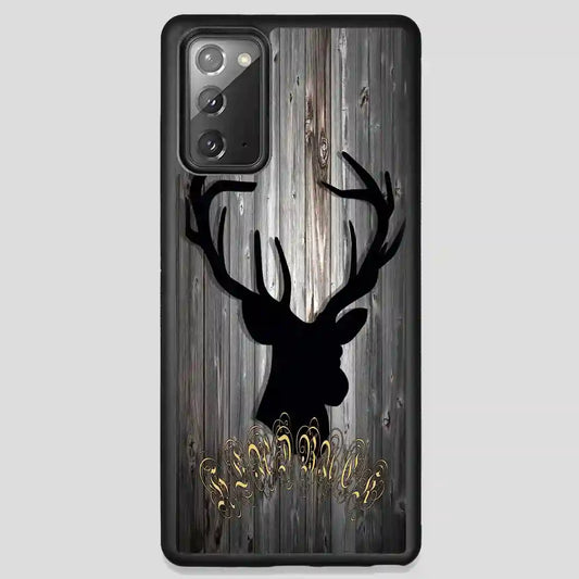 Black Head Buck Samsung Galaxy Note 20 Case