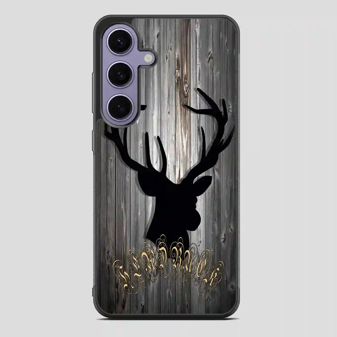 Black Head Buck Samsung Galaxy S24 Case