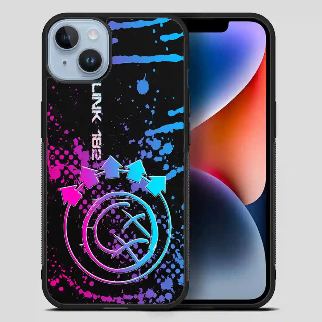 Blink Patternretro Logo iPhone 14 Plus Case