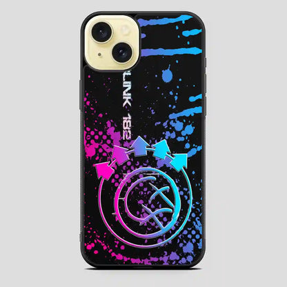 Blink Patternretro Logo iPhone 15 Plus Case