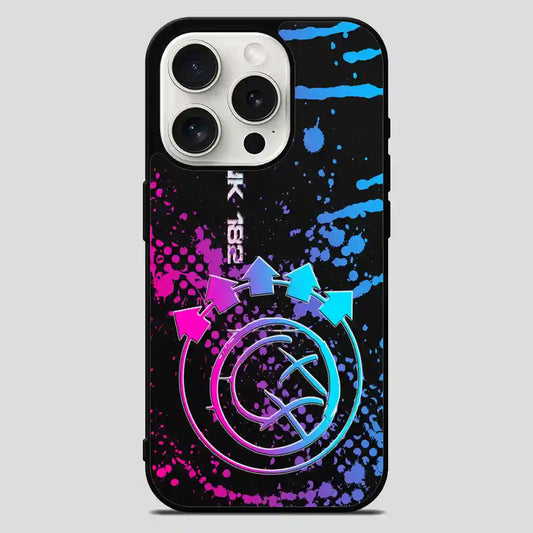 Blink Patternretro Logo iPhone 15 Pro Max Case