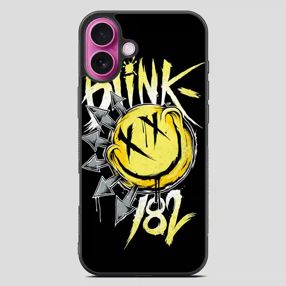 Blink Patternretro Smile iPhone 16 Plus Case