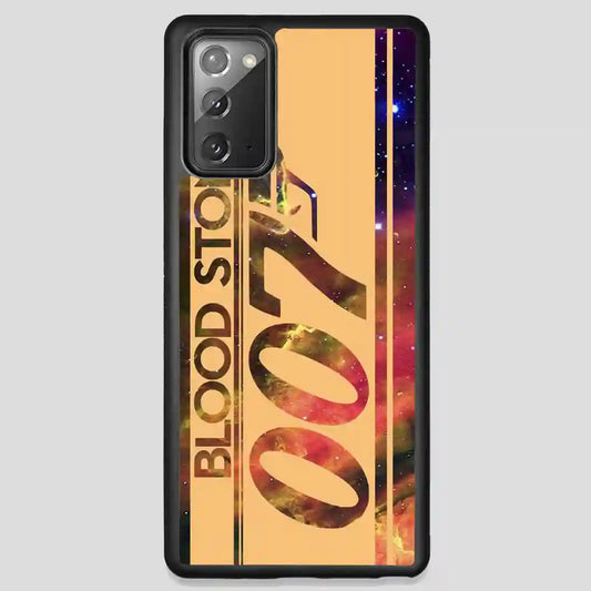 Blood Stone 007 Aesthetic Samsung Galaxy Note 20 Case