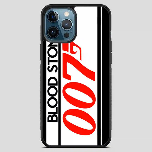 Blood Stone 007 James Bond Blood iPhone 12 Pro Max Case