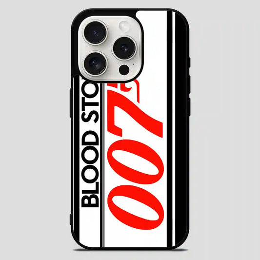 Blood Stone 007 James Bond Blood iPhone 15 Pro Max Case