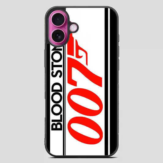 Blood Stone 007 James Bond Blood iPhone 16 Plus Case