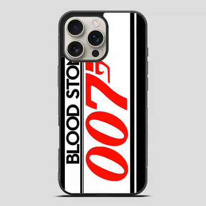 Blood Stone 007 James Bond Blood iPhone 16 Pro Max Case