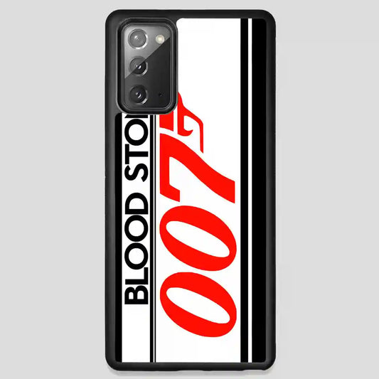 Blood Stone 007 James Bond Blood Samsung Galaxy Note 20 Case