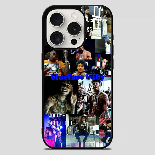 Blue Face Baby iPhone 15 Pro Max Case