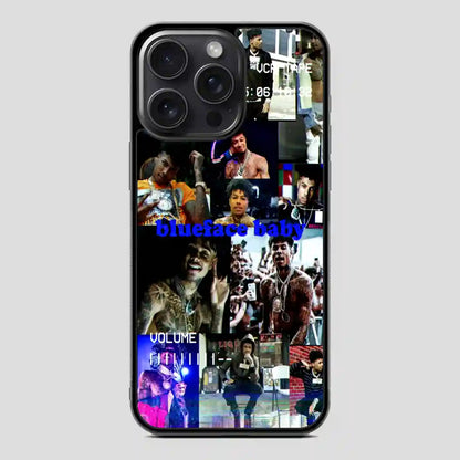 Blue Face Baby iPhone 15 Pro Case