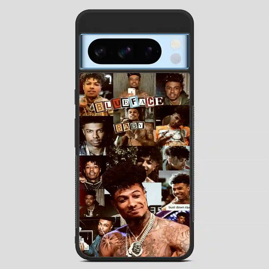 Blue Face Baby Rapper Collage Google Pixel 8 Pro Case