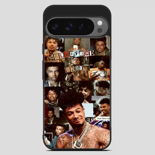 Blue Face Baby Rapper Collage Google Pixel 9 Pro XL Case