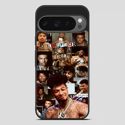 Blue Face Baby Rapper Collage Google Pixel 9 Pro Case