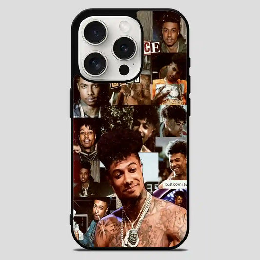 Blue Face Baby Rapper Collage iPhone 15 Pro Max Case