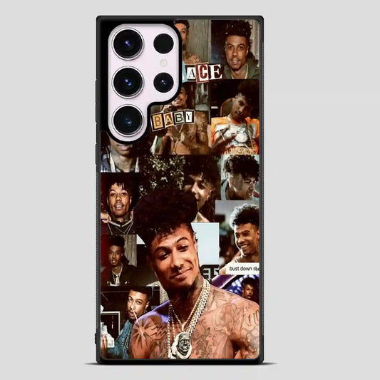 Blue Face Baby Rapper Collage Samsung Galaxy S23 Ultra Case