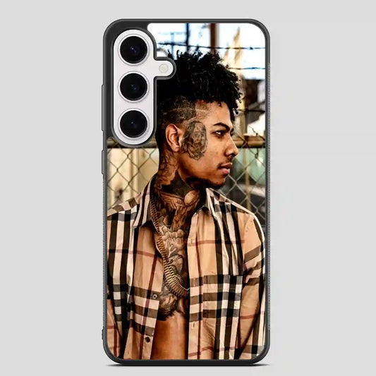 Blue Face Baby Rapper Samsung Galaxy S24 Plus Case