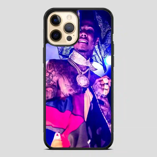 Blue Face iPhone 12 Pro Case