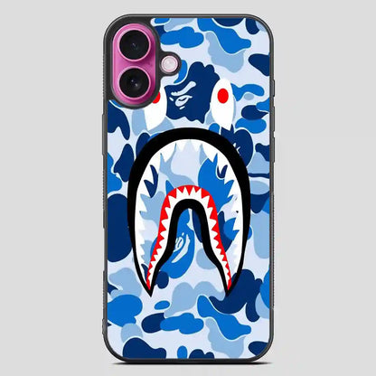 Blue Sark iPhone 16 Plus Case