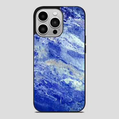 Blue Stone Vintage iPhone 14 Pro Case