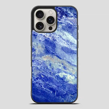 Blue Stone Vintage iPhone 16 Pro Max Case