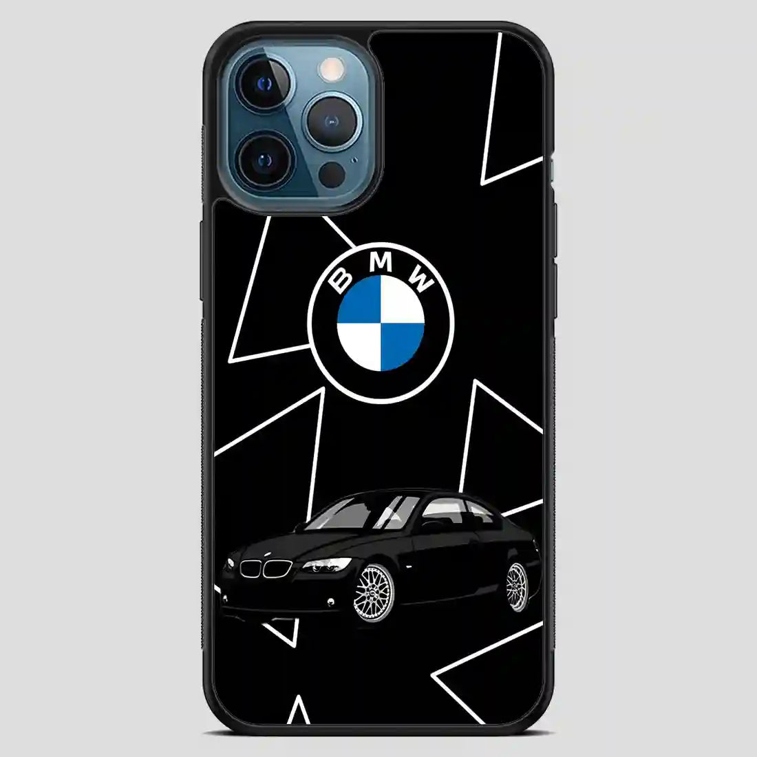 Bmw Black Car iPhone 12 Pro Max Case