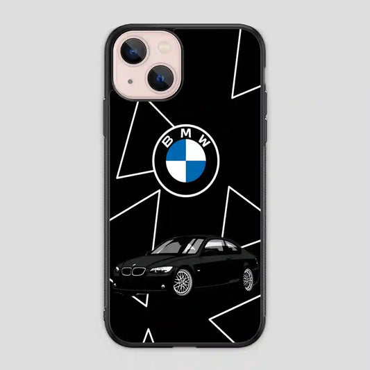 Bmw Black Car iPhone 13 Mini Case