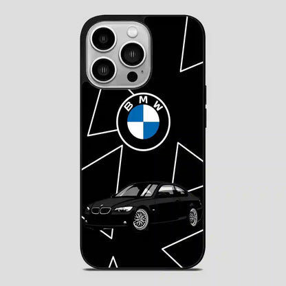 Bmw Black Car iPhone 14 Pro Case