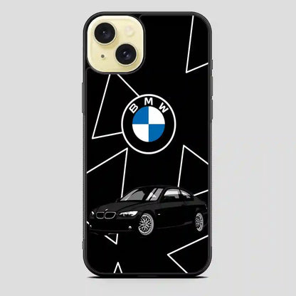 Bmw Black Car iPhone 15 Plus Case