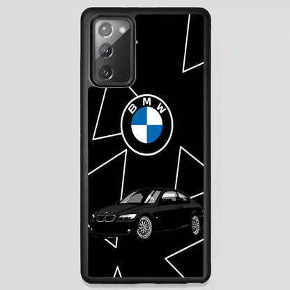 Bmw Black Car Samsung Galaxy Note 20 Case