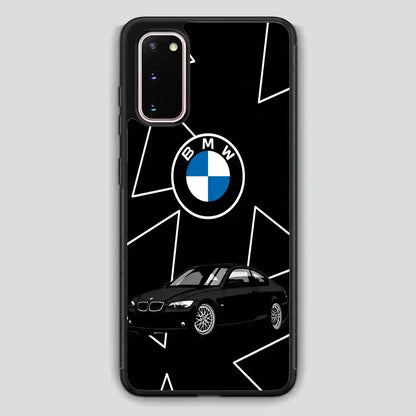 Bmw Black Car Samsung Galaxy S20 Case