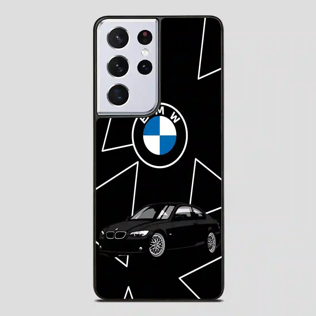 Bmw Black Car Samsung Galaxy S21 Ultra Case