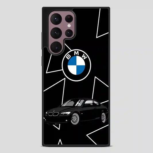 Bmw Black Car Samsung Galaxy S22 Ultra Case