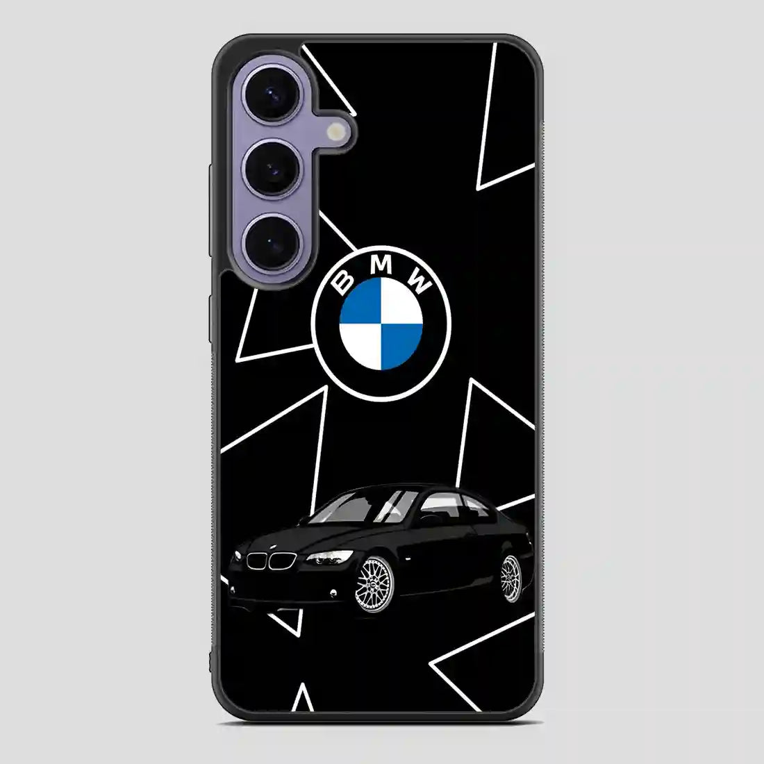 Bmw Black Car Samsung Galaxy S24 Case