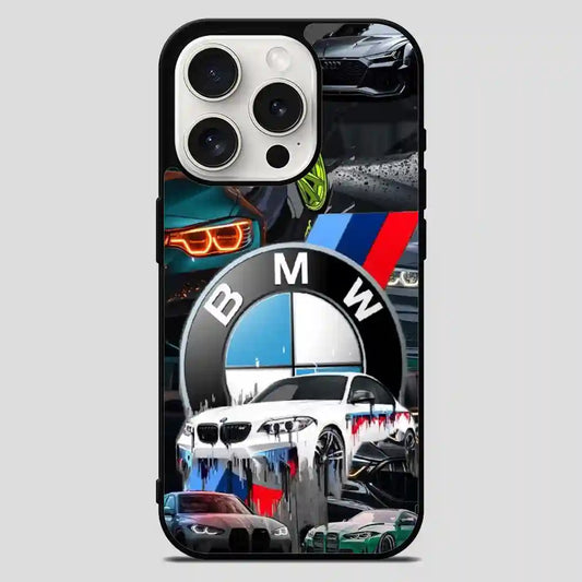 Bmw Logo Art iPhone 15 Pro Max Case