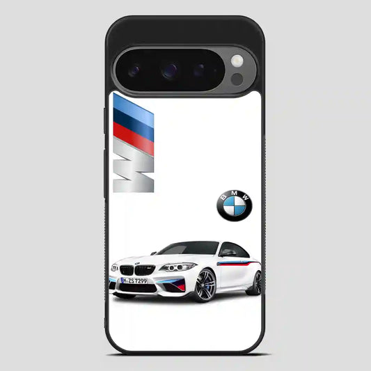 Bmw Logo Car White Google Pixel 9 Pro Case