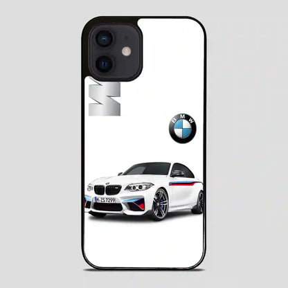 Bmw Logo Car White iPhone 12 Mini Case