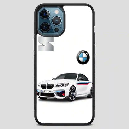 Bmw Logo Car White iPhone 12 Pro Max Case